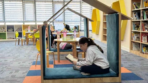 Kağıthane'de Çocuklara Özel Kütüphane Açıldı