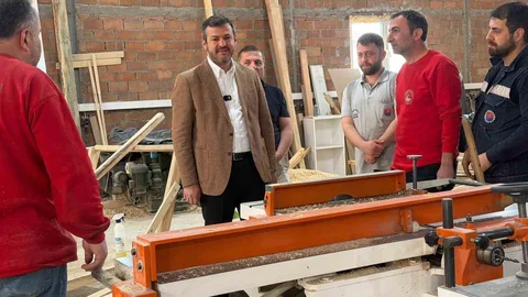 Karabük’te Marangozhane Kapasitesi Üç Kat Artırıldı