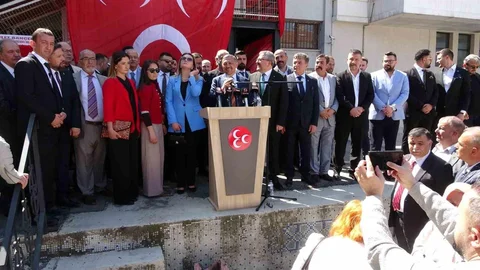 MHP Kütahya İl Başkanlığı'nda Görev Devir Teslimi