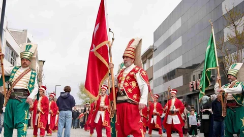 Düzce'de Mehter Gösterisi İlgi Gördü