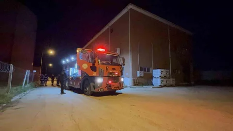 Eskişehir'de Su Arıtma Tesisinde Yangın