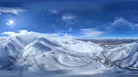 Palandöken'in Beyaz Manzarası