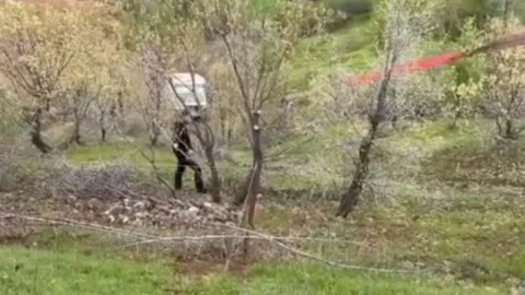 Siirt'te Kamyonet Uçuruma Düştü