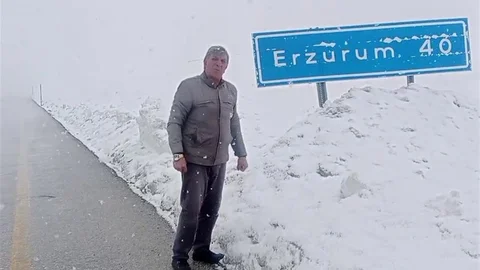 Bahar Geldi Ama Palandöken'de Tipi Devam Ediyor
