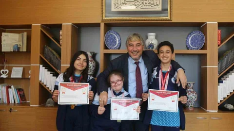 Kütahya'da Şampiyon Sporculara Tebrik Ziyareti