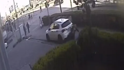 Eskişehir'de Yaya Kazası Görüntüleri Ortaya Çıktı