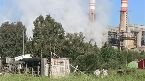 Yatağan'da Kamyon Devrildi