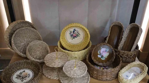 El Emeği Eserler Sergilendi