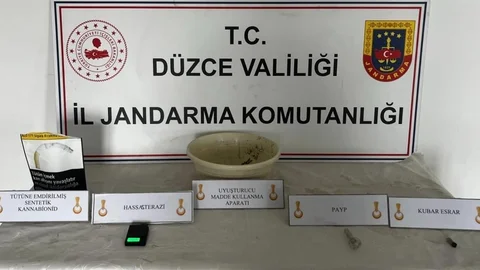 Düzce'de Uyuşturucu Operasyonu