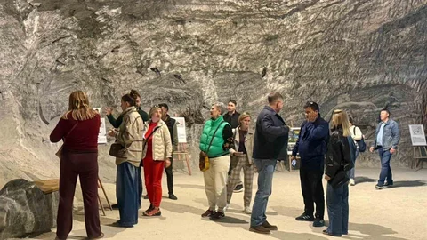 Çankırı'da Rus ve Ukraynalı Turistler