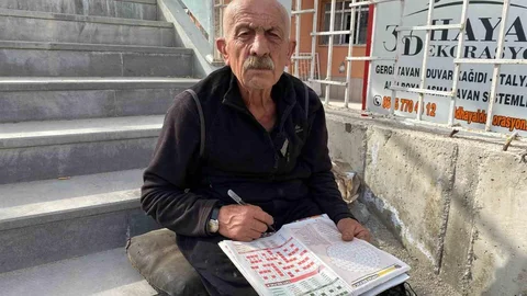 Yozgat'ta Yarım Asırdır Bulmaca Çözüyor