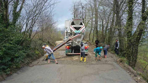 Ordu'da Kırsal Ulaşım Konforu Artıyor