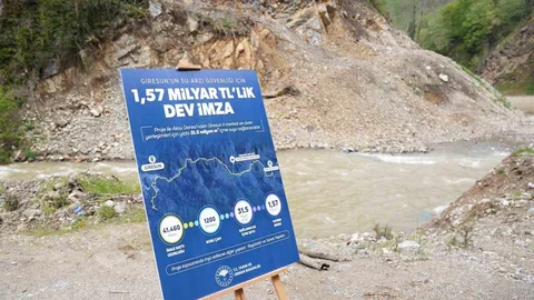 Giresun’da 1,57 Milyarlık Su Projesi Başladı