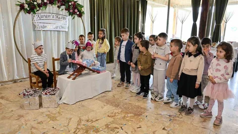 Çameli'de Kur'an-ı Kerim'e Geçiş Töreni