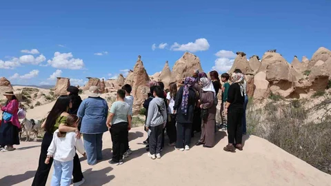 Kapadokya'da Öğrenci Turları Artıyor