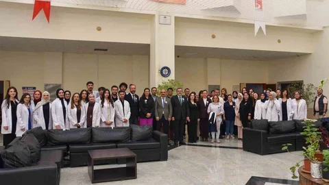 Bilecik'te Beyaz Önlük Giyme Töreni Coşku Dolu Geçti