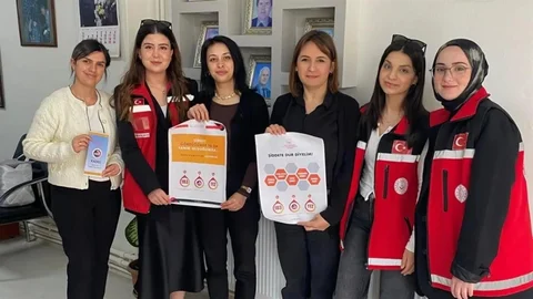 Stajyer Öğrencilerden Farkındalık Projesi