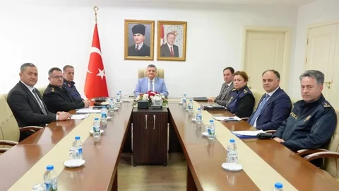 Sinop'ta Eğitim Güvenliği Toplantısı Yapıldı