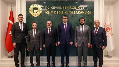 Sincan Belediye Başkanı Ercan Bakan Kurum ile Görüştü