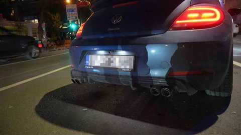Kadıköy'de Egzoz Denetimi Yapıldı