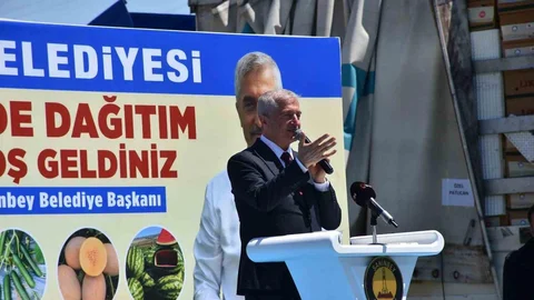 Şahinbey'de Çiftçilere Fide Desteği