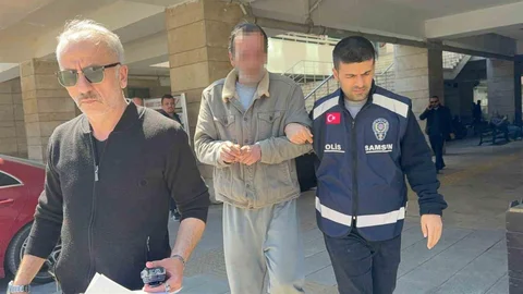 Samsun'da Kolonya İçip Annesine Saldırdı