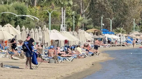 Bodrum'da Yaz Havası Devam Ediyor