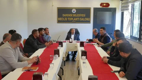 Darende'de Esnaf Buluşması Yapıldı