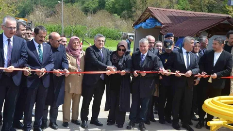 Erfelek'te Doğalgaz Projesi Başladı