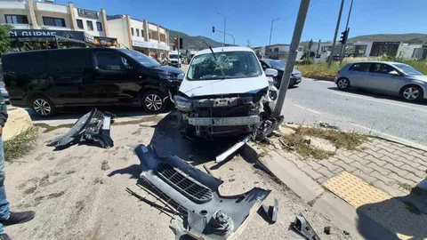 Muğla'da Sahil Güvenlik Aracı Kaza Yaptı
