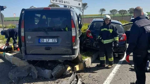 Tekirdağ'da Trafik Kazası: 5 Yaralı