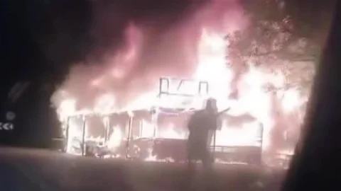 Amasya’da Yangın Korkuttu