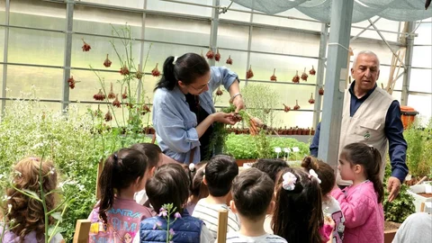 Çocuklar Toprak Sevgisiyle Buluştu