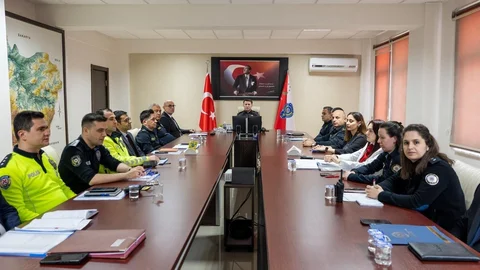 Bilecik'te Okul Güvenliği Toplantısı Yapıldı