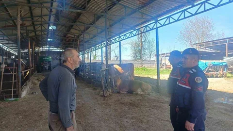 Bilecik'te Hayvan Hırsızlığı Bilgilendirmesi