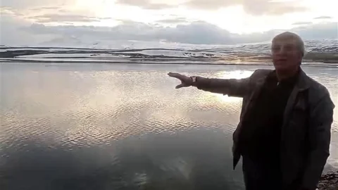 Aras Nehri Baharla Coştu
