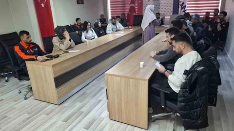 Bayburt'ta AFAD Personeline Eğitim Verildi