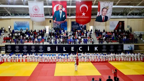 Bilecik'te Judo Şampiyonası Heyecanı