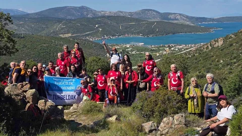 Ege'de Doğa Yürüyüşü Etkinliği