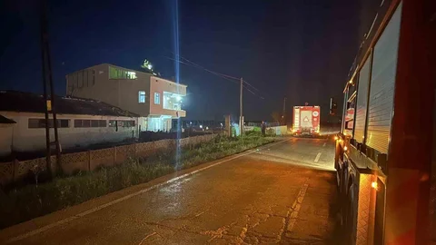 Muratlı'da Baca Yangını Çıktı