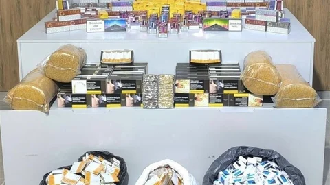 Samsun'da Kaçak Ürün Ele Geçirildi