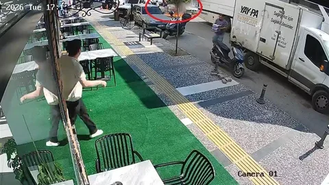 Antalya'da Trafik Kazası ve Patlama