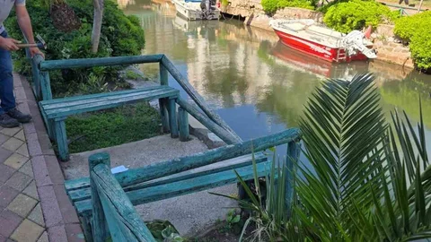 Marmaris'te Korkuluklar Yeniden Zarar Gördü