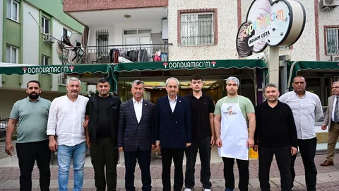 Antalya'da Esnaf Ziyareti Yapıldı