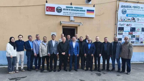 Karabük Üniversitesi Rektörü Almanya'da Buluştu