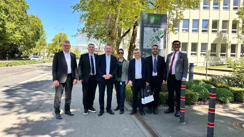 Karabük Üniversitesi Almanya'da Görüşmeler Yaptı