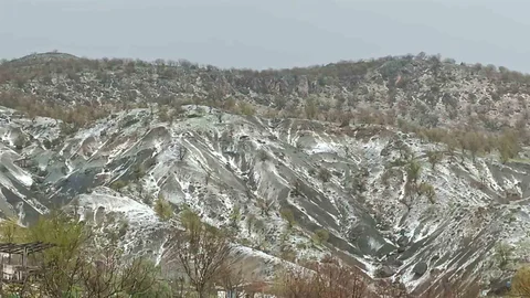 Arıcak'ta Sağanak ve Dolu Yağışı