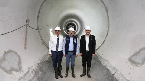 Hatay'da Atık Su Tüneli İncelemesi