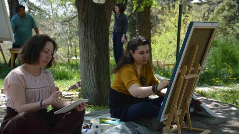 Anadolu Üniversitesi'nde Resim Çalıştayı