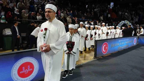 Mersin'de Hafızlık İcazeti Töreni